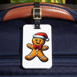 クリスマスジンジャーブレッドマンラゲッジタグ ラゲッジタグ
