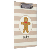 クリスマスジンジャーブレッドマン クリップボード (右)