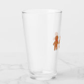 クリスマスジンジャーブレッドマン タンブラーグラス (右)