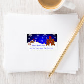 クリスマスジンジャーブレッド住所 シール (インサイチュ)