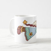 クリスマスジンジャーブレッド天使 コーヒーマグカップ (正面左)