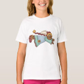クリスマスジンジャーブレッド天使 Tシャツ (正面)