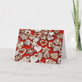 クリスマスジンジャーブレッド シーズンカード