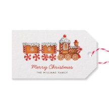 クリスマスジンジャーブレッド&ペパーミントトレイン