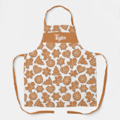 クリスマスジンジャーブレッドCookie エプロン (正面)