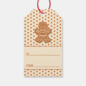 クリスマスジンジャーブレッドCookie ギフトタグ (裏面)