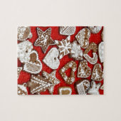 クリスマスジンジャーブレッドCookie ジグソーパズル (横)