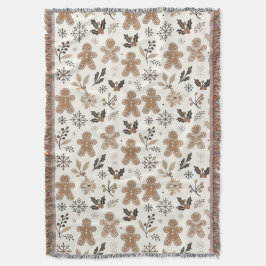 クリスマスジンジャーブレッドCookie スローブランケット