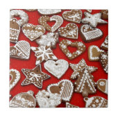 クリスマスジンジャーブレッドCookie タイル (正面)