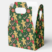 クリスマスジンジャーブレッドCookie フェイバーボックス (オープン)