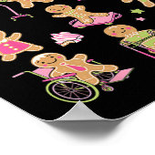 クリスマスジンジャーブレッドPTフィジカルセラピーアシスタン ポスター (角)