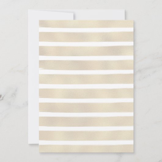 クリスマスジンジャーブレッ飾ドハウスのパーティー 招待状 (裏面)