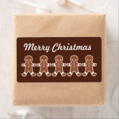 クリスマスジンジャーブレーベル ラベル (インサイチュ)