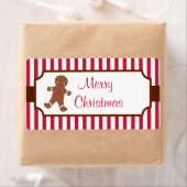 クリスマスジンジャーブレーベル ラベル (インサイチュ)