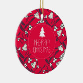 クリスマスジンルベルズジョイセグメントコレクション セラミックオーナメント (右)