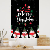 クリスマスジンルベルズジョイセグメントコレクション ポスター (キッチン)