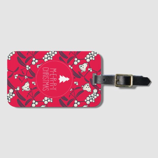 クリスマスジンルベルズジョイセグメントコレクション ラゲッジタグ (正面横)