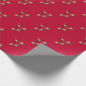 クリスマスジンルベル ラッピングペーパー (角)