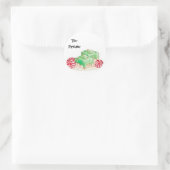 クリスマススイーツシール ラウンドシール (バッグ)