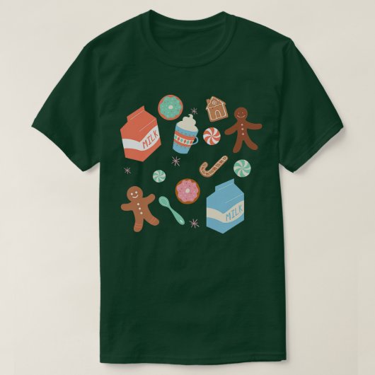 クリスマススイーツプレミアム Tシャツ (デザイン正面)