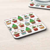 クリスマススイーツ コースター (左側)