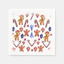 クリスマススイーツ スタンダードカクテルナプキン