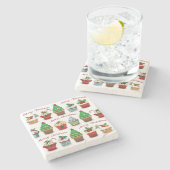 クリスマススイーツ ストーンコースター (横)