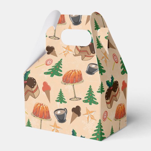 クリスマススイーツ フェイバーボックス (正面サイド)