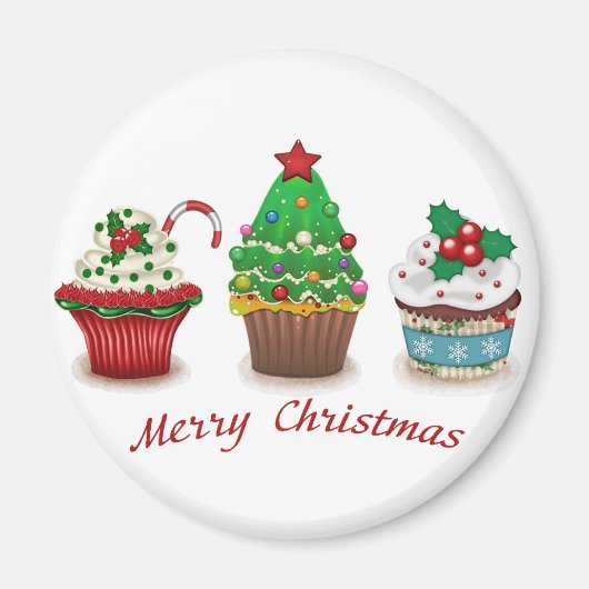クリスマススイーツ マグネット (正面)