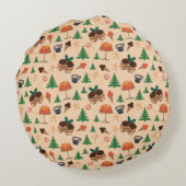 クリスマススイーツ ラウンドクッション (裏面)