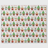 クリスマススイーツ ラッピングペーパー (フラット)