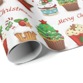 クリスマススイーツ ラッピングペーパー (ロールコーナー)