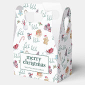 クリスマススイーツ&雪だるま フェイバーボックス (オープン)