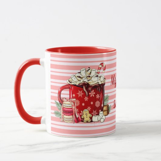 クリスマススイートトリートコーヒーマグ マグカップ (左)
