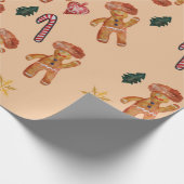 クリスマススイートホリデーズラッピング紙 ラッピングペーパー (角)