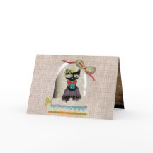 クリスマススイート·リトル·キャット·カード