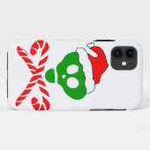 クリスマススカルクロスボーン Case-Mate iPhoneケース (裏面(横))