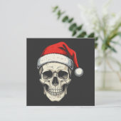 クリスマススカルサンタハットを着て シーズンカード (スタンド正面)