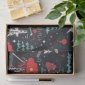 クリスマススカルティッシュペーパー 薄葉紙 (ギフト)