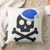 クリスマススカル枕 クッション (ブランケット)