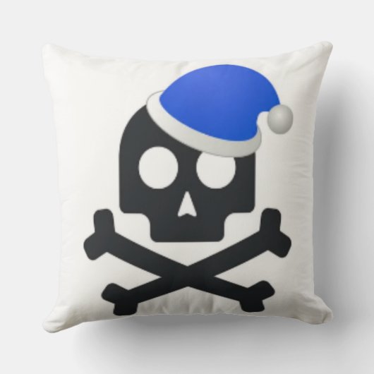 クリスマススカル枕 クッション (裏面)