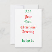 クリスマススカル (裏面)