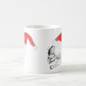 クリスマススカル コーヒーマグカップ (中央)