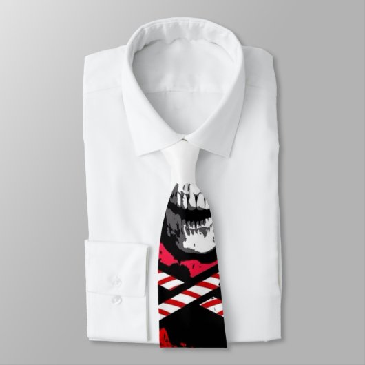 クリスマススカル ネクタイ (タイ)