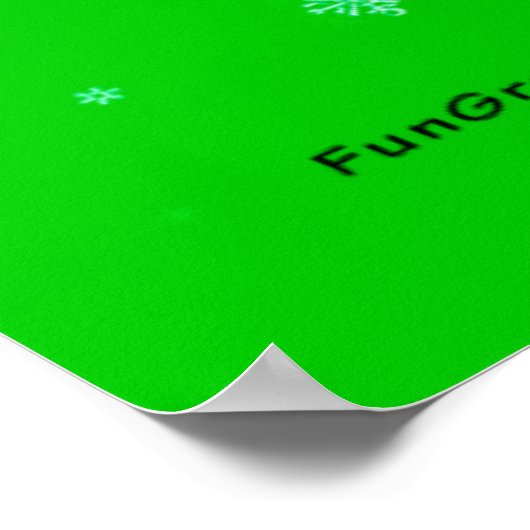 クリスマススカル ポスター (角)