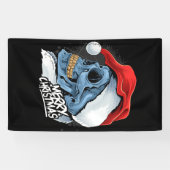 クリスマススカル 横断幕 (横)