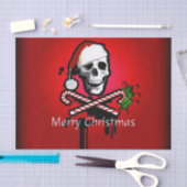 クリスマススカル 薄葉紙 (クラフト)