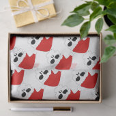 クリスマススカル 薄葉紙 (ギフト)