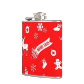 クリスマススキットル フラスク (左)