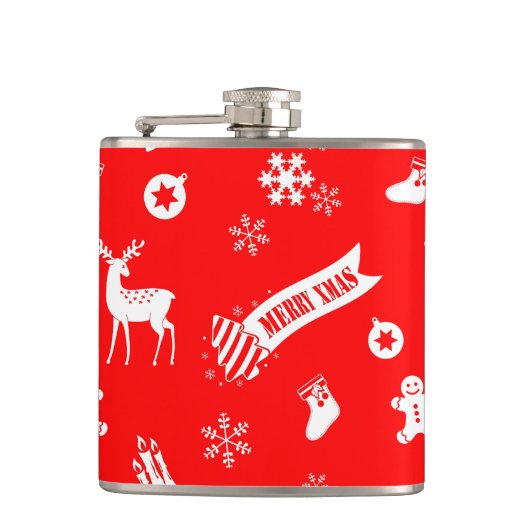 クリスマススキットル フラスク (正面)